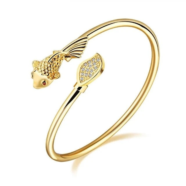 Gold Color Copper Bracelets for Women