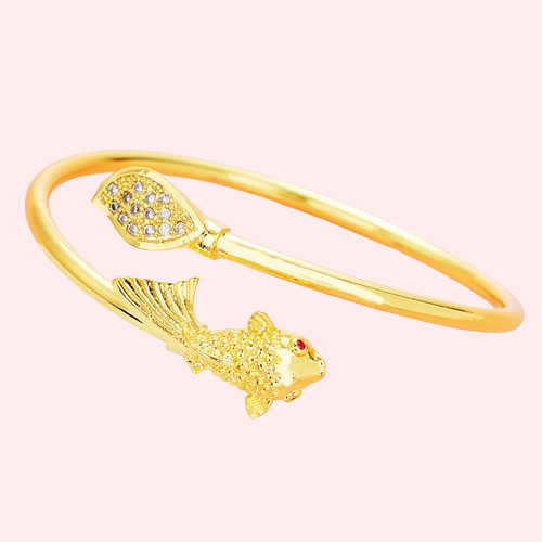 Gold Color Copper Bracelets for Women