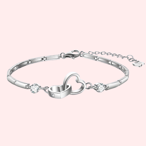 Charms 925 Sterling Silver Bracelets Bangles For Women